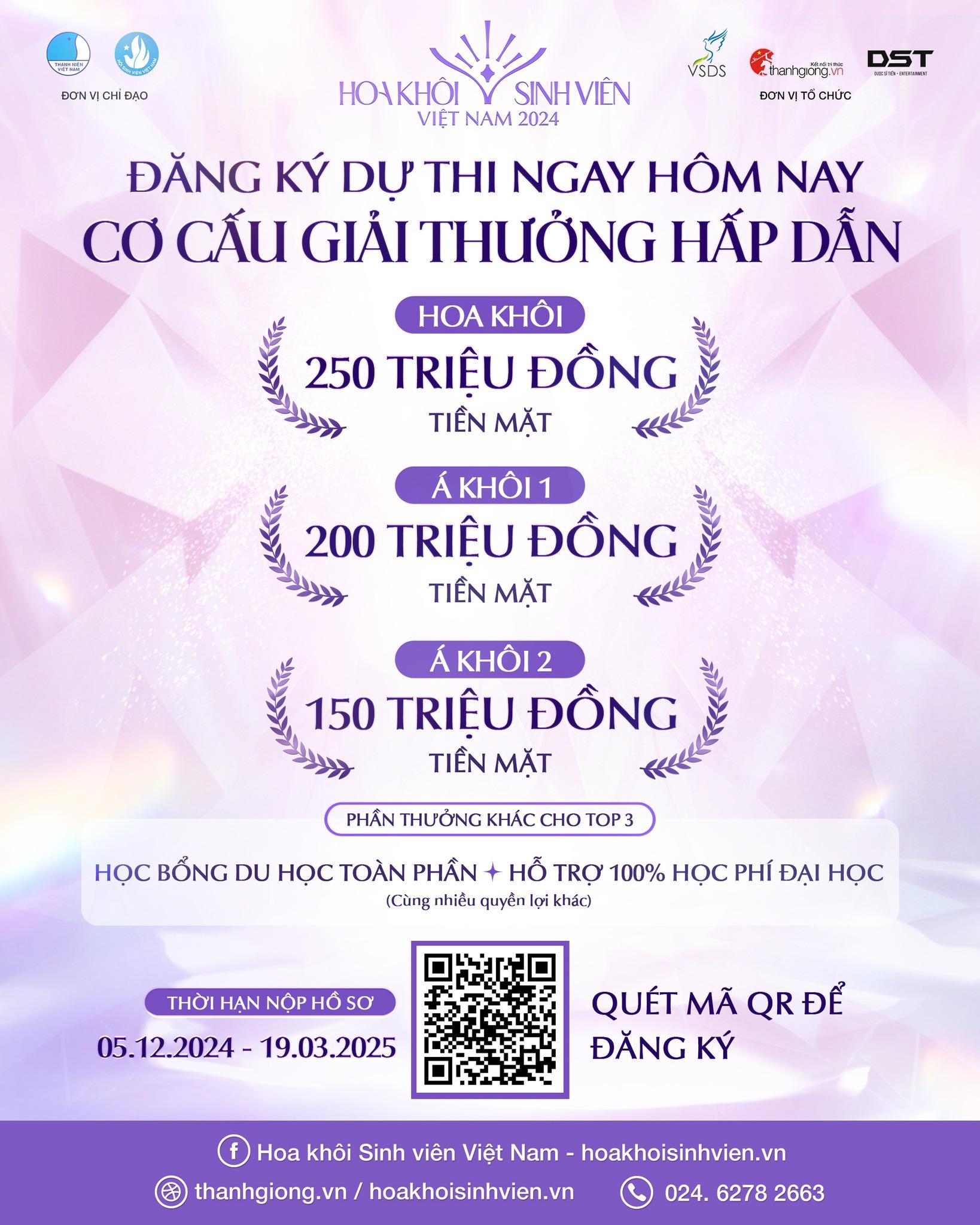 Toàn cảnh tòa nhà Trung Ương Hội Sinh viên Việt Nam số 64 Bà Triệu Hà Nội từ bên ngoài